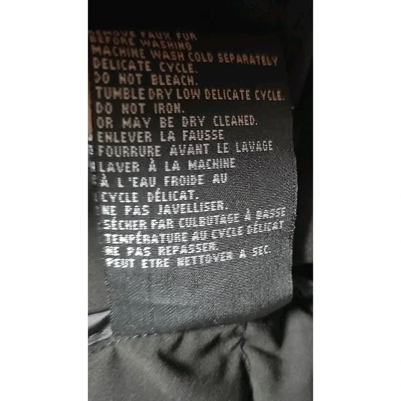 NuAge Women's Jacket Sz S/P Regular Stretch Puffer Coat w Removable Hood Black - Picture 11 of 15